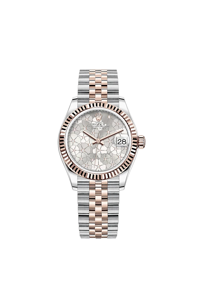 Rolex Datejust 31mm Oystersteel and 18k Everose Gold and Diamonds Ref 278271-0032 278271-0032-2.jpg