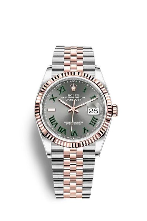 Rolex Datejust 36 Oystersteel and Everose gold 126231-0029