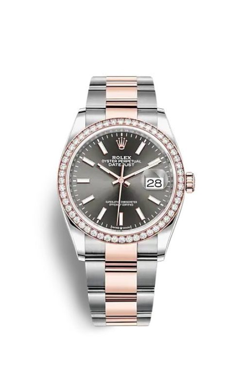 Rolex Datejust 36 Oystersteel and Everose gold 126281RBR-0002