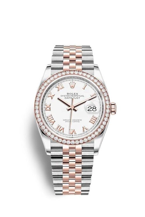 Rolex Datejust 36 Oystersteel and Everose gold 126281RBR-0003