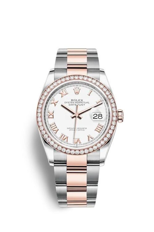 Rolex Datejust 36 Oystersteel and Everose gold 126281RBR-0004