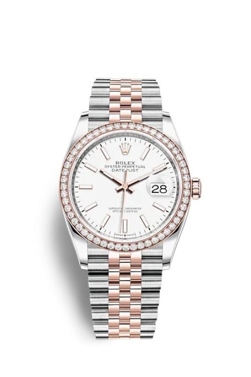 Rolex Datejust 36 Oystersteel and Everose gold 126281RBR-0005