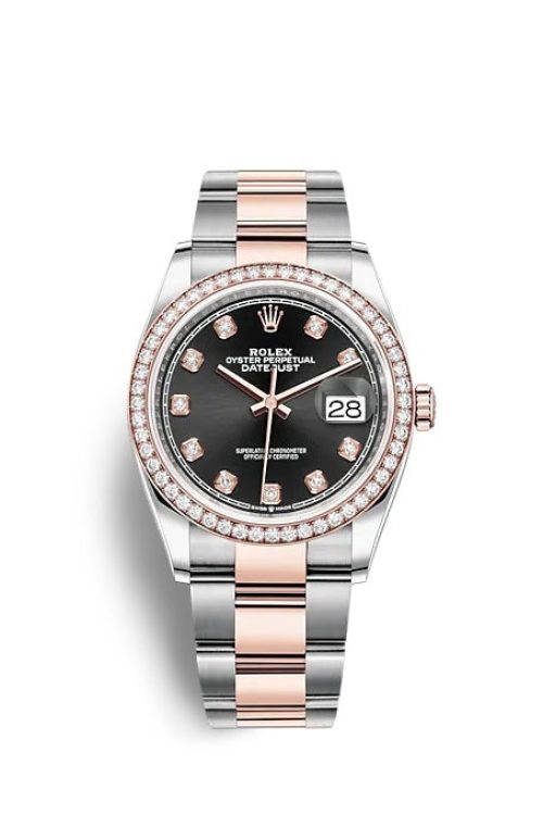 Rolex Datejust 36 Oystersteel and Everose gold 126281RBR-0008