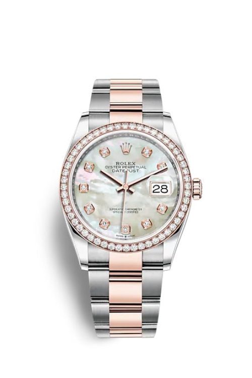 Rolex Datejust 36 Oystersteel and Everose gold 126281RBR-0010