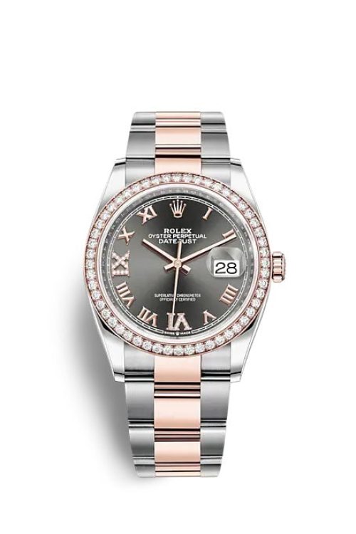 Rolex Datejust 36 Oystersteel and Everose gold 126281RBR-0012
