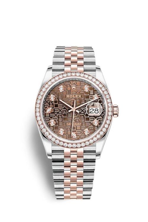 Rolex Datejust 36 Oystersteel and Everose gold 126281RBR-0013