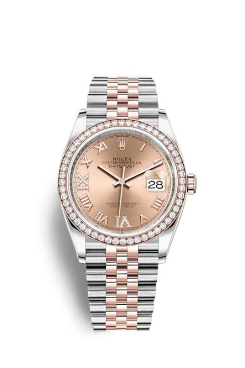 Rolex Datejust 36 Oystersteel and Everose gold 126281RBR-0015