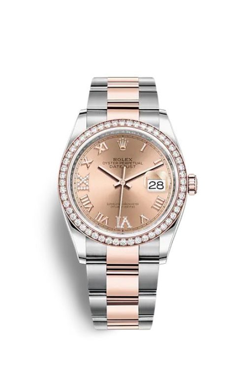 Rolex Datejust 36 Oystersteel and Everose gold 126281RBR-0016