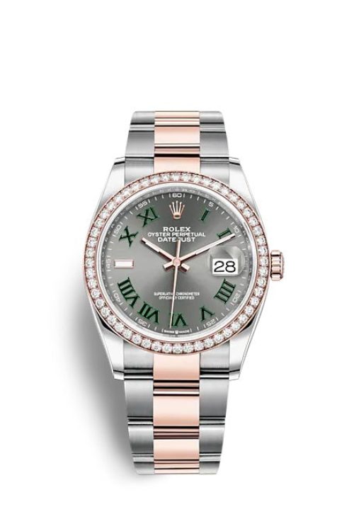 Rolex Datejust 36 Oystersteel and Everose gold 126281RBR-0018