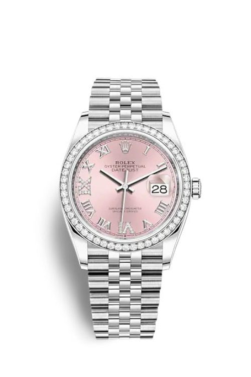Rolex Datejust 36 Oystersteel and white gold 126284RBR-0023