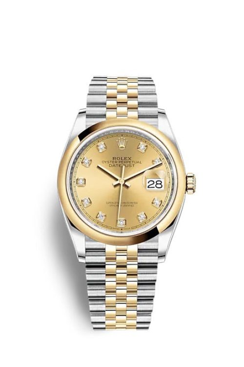 Rolex Datejust 36 Oystersteel and yellow gold 126203-0017
