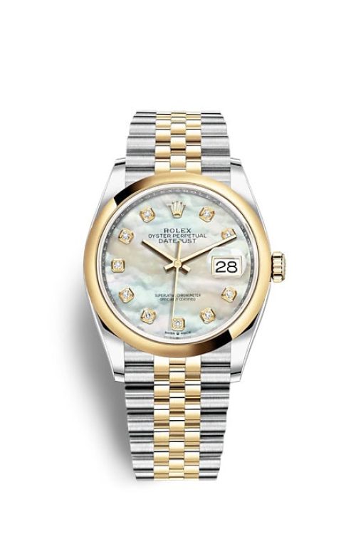 Rolex Datejust 36 Oystersteel and yellow gold 126203-0023