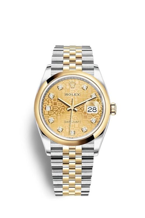 Rolex Datejust 36 Oystersteel and yellow gold 126203-0033