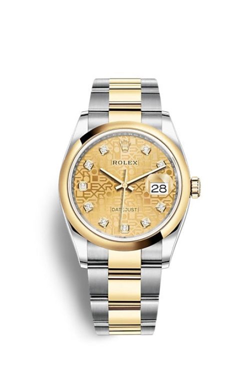 Rolex Datejust 36 Oystersteel and yellow gold 126203-0034