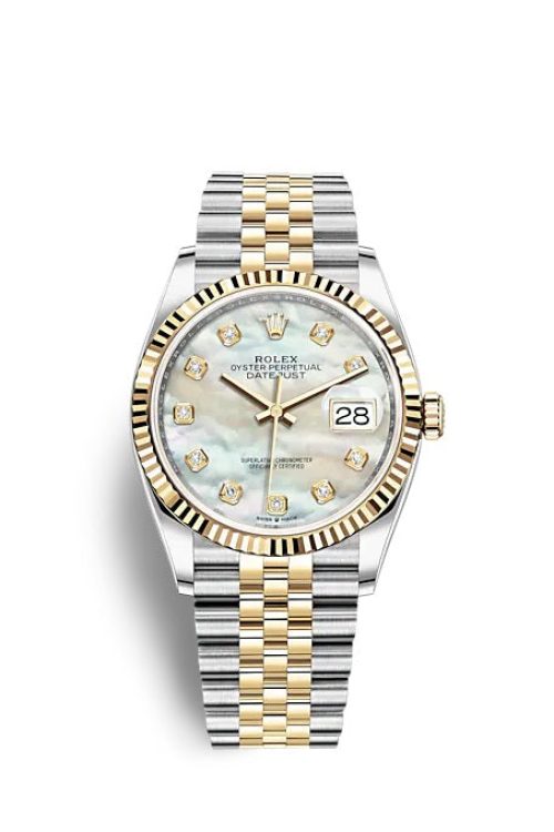 Rolex Datejust 36 Oystersteel and yellow gold 126233-0023
