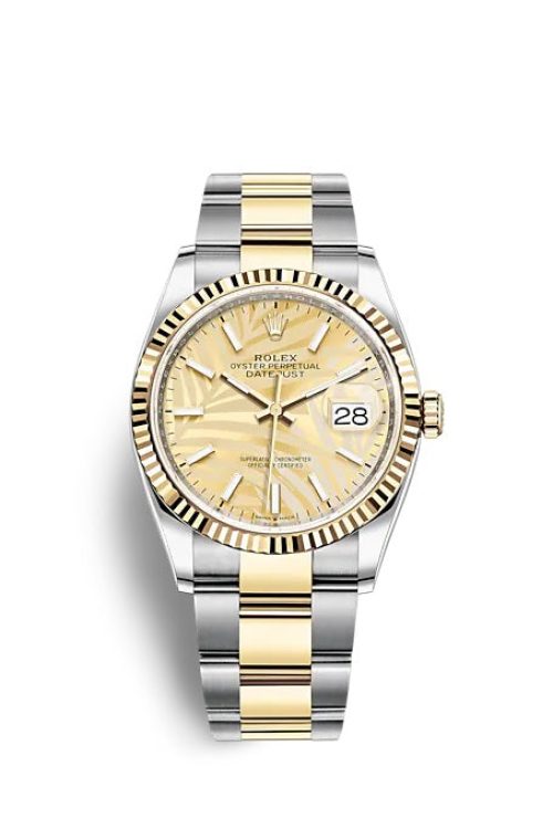 Rolex Datejust 36 Oystersteel and yellow gold 126233-0038
