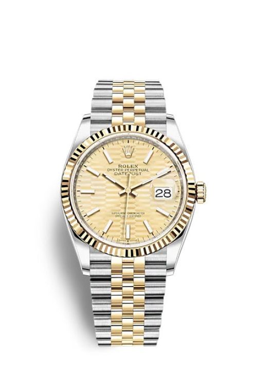 Rolex Datejust 36 Oystersteel and yellow gold 126233-0039