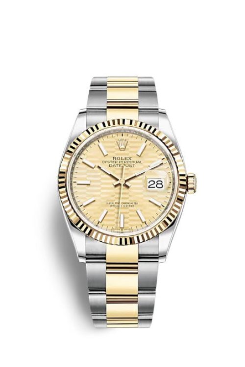 Rolex Datejust 36 Oystersteel and yellow gold 126233-0040