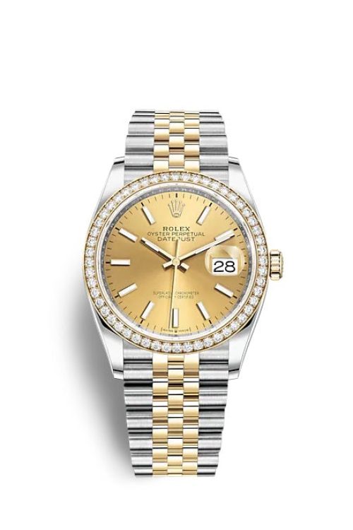 Rolex Datejust 36 Oystersteel and yellow gold 126283RBR-0001