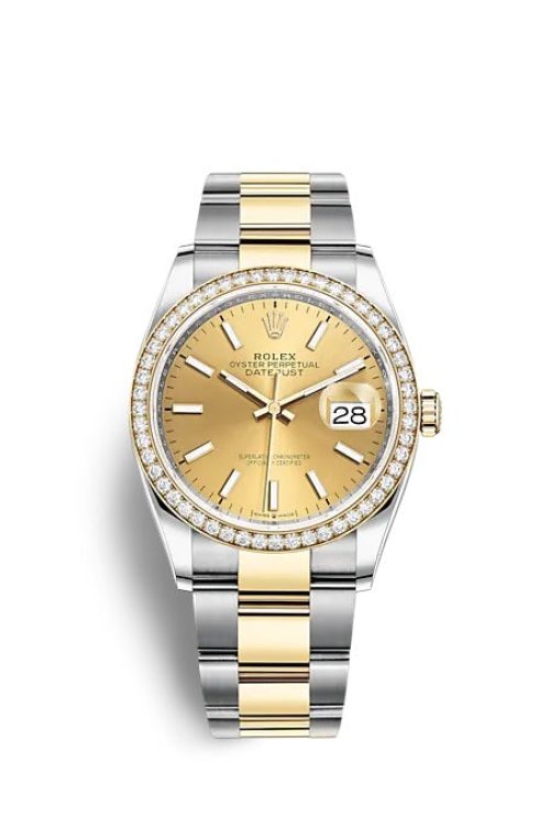 Rolex Datejust 36 Oystersteel and yellow gold 126283RBR-0002