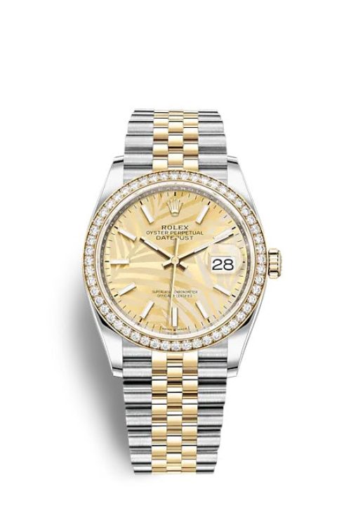 Rolex Datejust 36 Oystersteel and yellow gold 126283RBR-0023