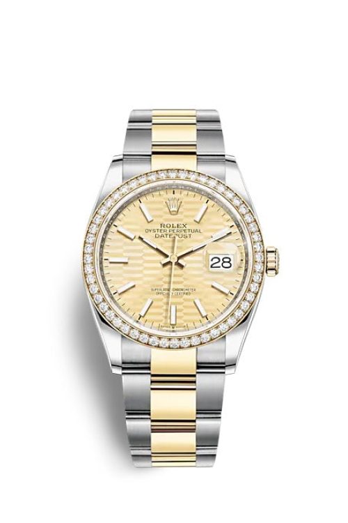 Rolex Datejust 36 Oystersteel and yellow gold 126283RBR-0026