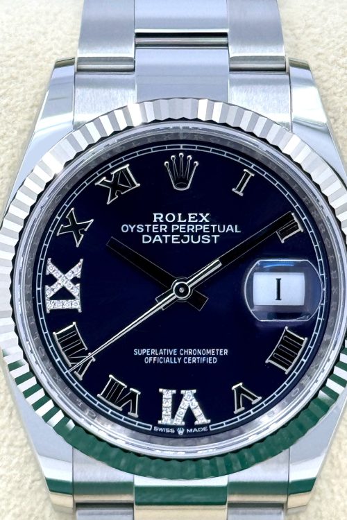 Rolex Datejust 36 Stainless Steel and 18k White Gold 36mm 126234-0022