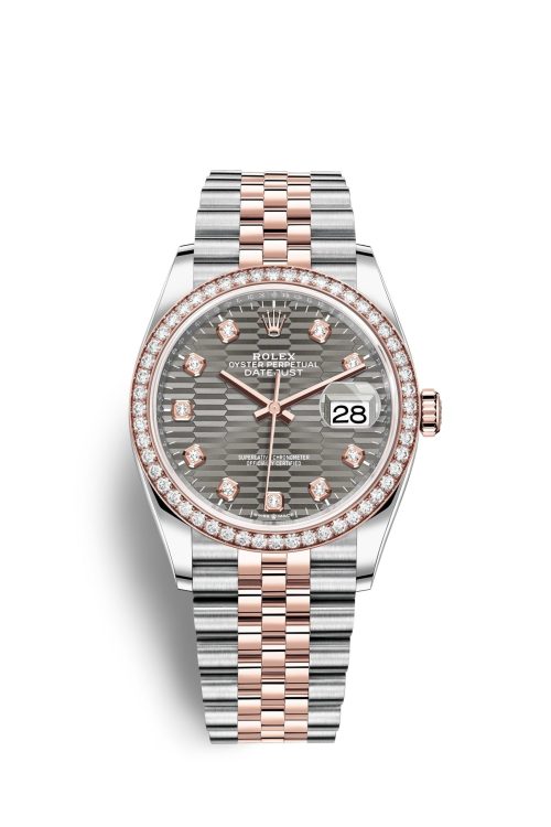 Rolex Datejust 36mm Oystersteel and 18k Everose Gold 126281rbr-0029