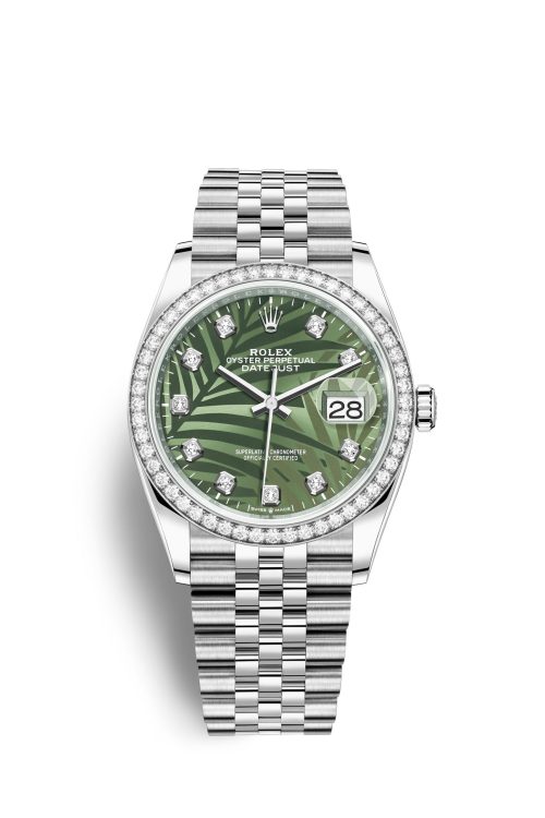 Rolex Datejust 36mm Oystersteel and 18k White Gold 126284rbr-0047