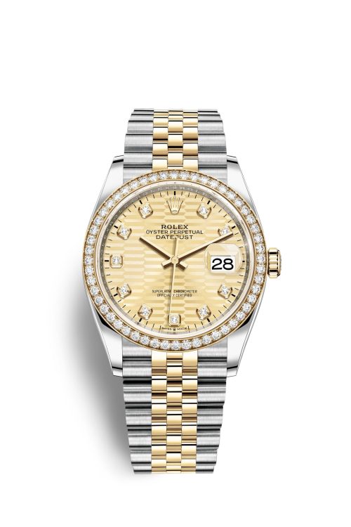 Rolex Datejust 36mm Oystersteel and 18k Yellow Gold 126283rbr-0031