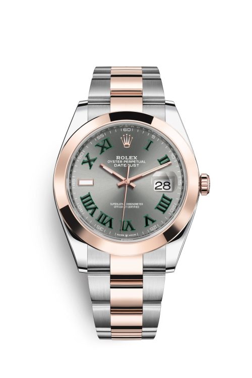 Rolex Datejust 41 18k Everose Gold and Stainless Steel 41mm 126301-0015