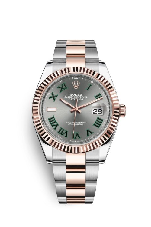 Rolex Datejust 41 18k Everose Gold and Stainless Steel 41mm 126331-0015