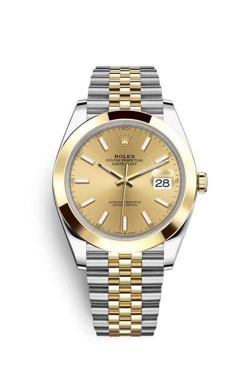 Rolex Datejust 41 18k Yellow Gold and Stainless Steel 41mm 126303-0010