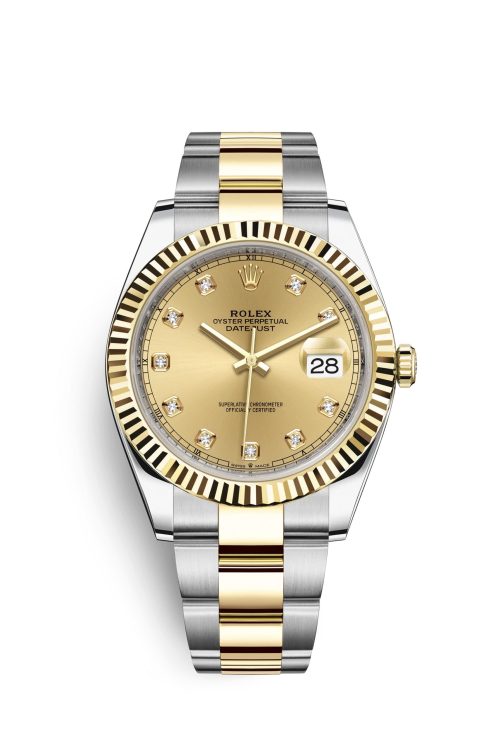 Rolex Datejust 41 18k Yellow Gold and Stainless Steel 41mm 126333-0011