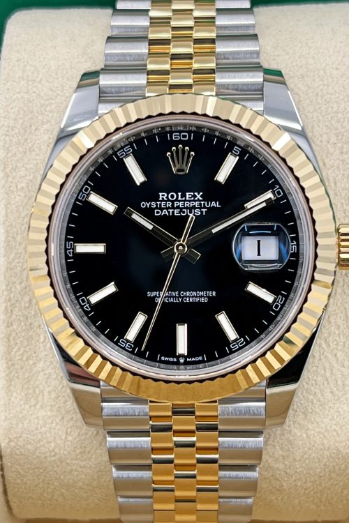 Rolex Datejust 41 18k Yellow Gold and Stainless Steel 41mm 126333-0014