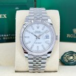 Rolex Datejust 41 Oystersteel and 18K White Gold 41 mm White Dial Ref 126334-0010 126334-0010-1.jpg