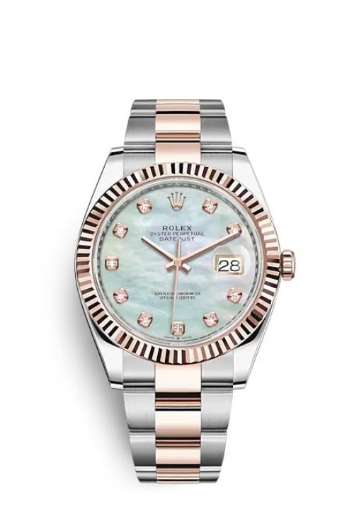 Rolex Datejust 41 Oystersteel and Everose gold 126331-0013