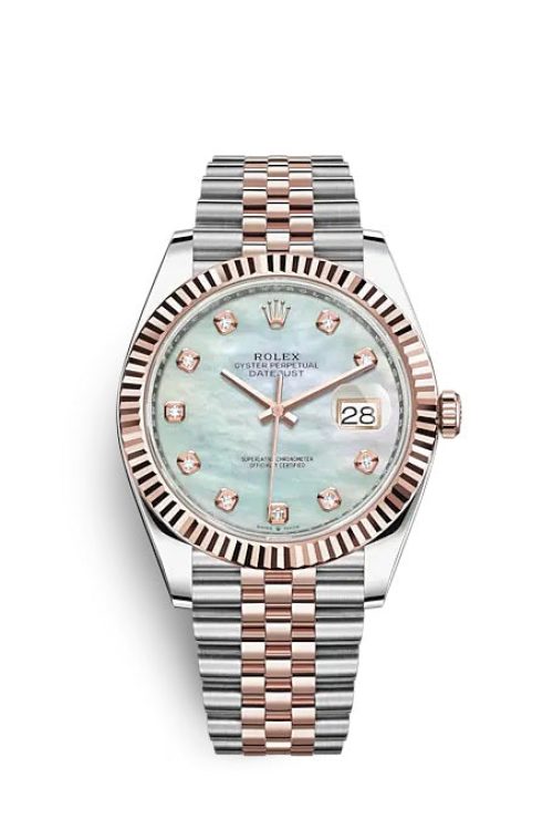 Rolex Datejust 41 Oystersteel and Everose gold 126331-0014