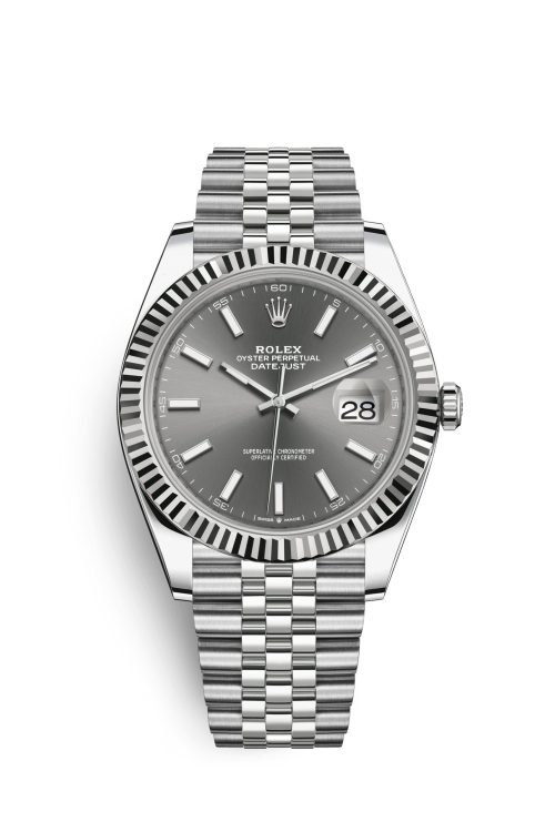 Rolex Datejust 41 Stainless Steel and 18k White Gold 41mm 126334-0014