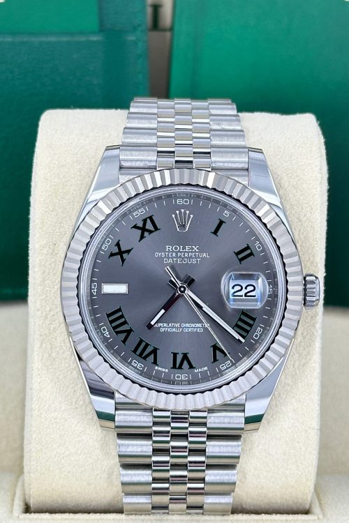 Rolex Datejust 41 Stainless Steel and 18k White Gold 41mm 126334-0022