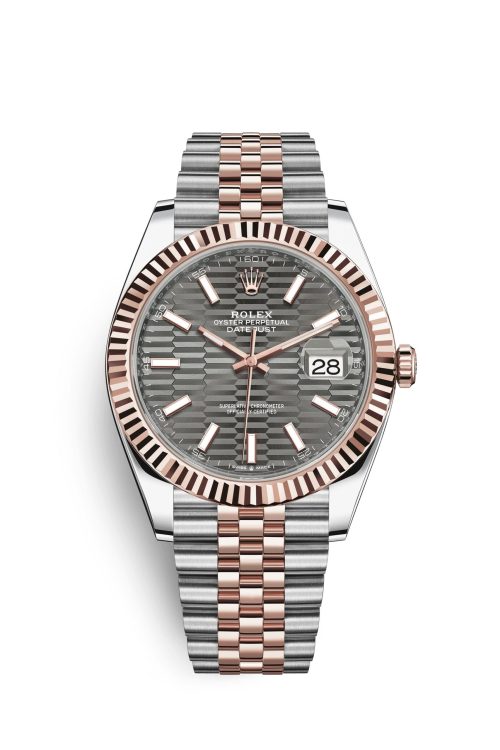 Rolex Datejust 41mm Oystersteel and 18k Everose Gold 126331-0020