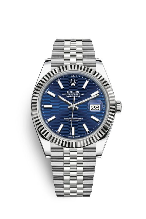 Rolex Datejust 41mm Oystersteel and 18k White Gold 126334-0032