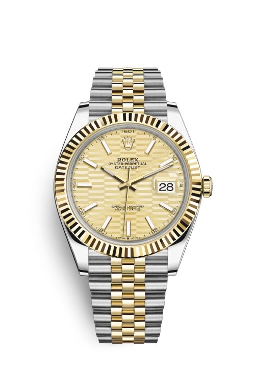 Rolex Datejust 41mm Oystersteel and 18k Yellow Gold 126333-0022