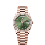 Rolex Day-Date 36 18k Everose Gold and Diamond-set 36mm Ref 128395tbr-0033 128395tbr-0033-1.jpg