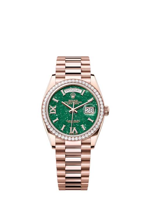 Rolex Day-Date 36 18k Everose Gold with Diamond-set 36mm 128345rbr-0068
