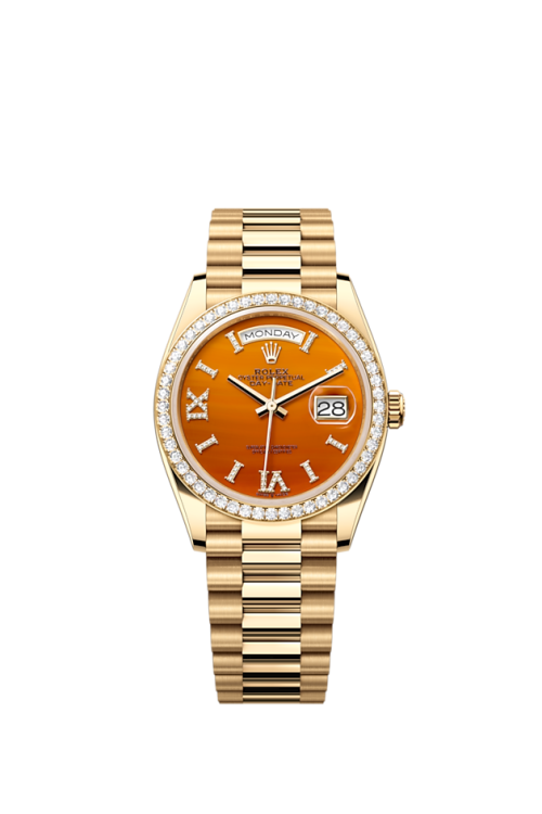 Rolex Day-Date 36 18k Yellow Gold with Diamond-set 36mm 128348rbr-0049