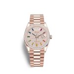Rolex Day-Date 36 Everose gold Ref 128345RBR-0042 128345RBR-0042-1.jpg
