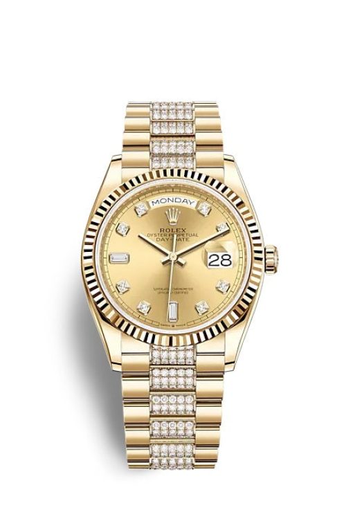 Rolex Day-Date 36 Yellow gold 128238-0026