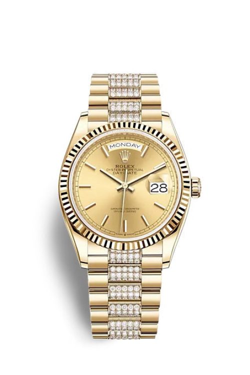 Rolex Day-Date 36 Yellow gold 128238-0046
