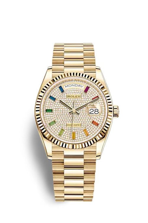 Rolex Day-Date 36 Yellow gold 128238-0051